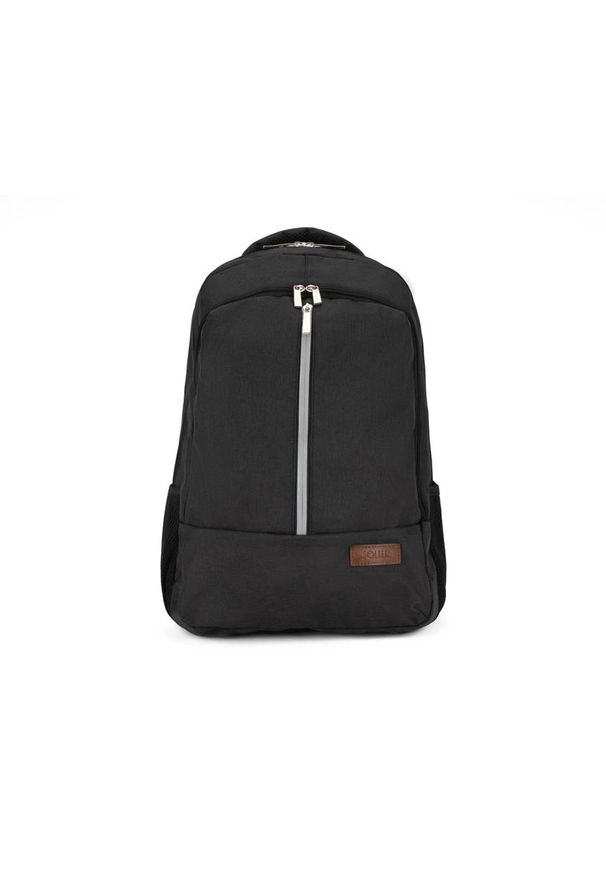 Plecak miejski na laptopa Solier SV10 BLACK czarny. Kolor: czarny. Materiał: materiał