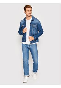 Tommy Jeans Kurtka jeansowa DM0DM10244 Niebieski Regular Fit. Kolor: niebieski. Materiał: jeans, bawełna #5