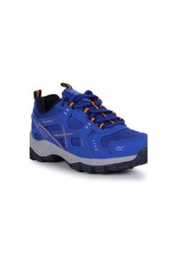 Buty trekkingowe dziecięce Vendeavour ES WP Regatta. Kolor: zielony, szary, brązowy, wielokolorowy. Materiał: poliester