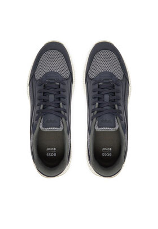 BOSS Sneakersy TTNM EVO 50548717 Niebieski. Kolor: niebieski. Materiał: skóra
