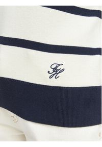 TOMMY HILFIGER - Tommy Hilfiger Sweter WW0WW45400 Beżowy Regular Fit. Kolor: beżowy. Materiał: bawełna #3