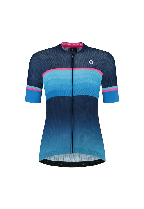 ROGELLI - Koszulka rowerowa damska Rogelli Impress II. Kolor: niebieski, różowy, wielokolorowy