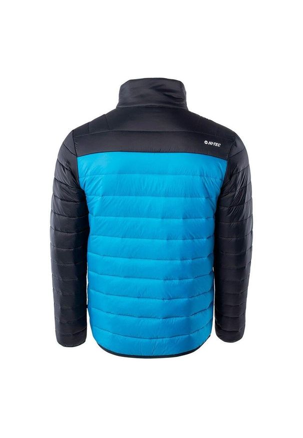 Hi-tec - Kurtka Ocieplana Męska Montano. Kolor: niebieski. Materiał: puch. Sport: turystyka piesza