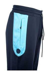 Bikkembergs Spodnie | C 1 83C GS E B010 | Mężczyzna | Granatowy. Okazja: na co dzień. Kolor: niebieski. Materiał: poliester, elastan. Wzór: aplikacja. Styl: casual #4