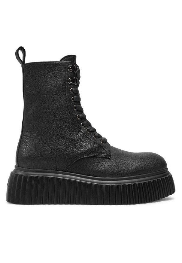 Trzewiki AGL. Kolor: czarny