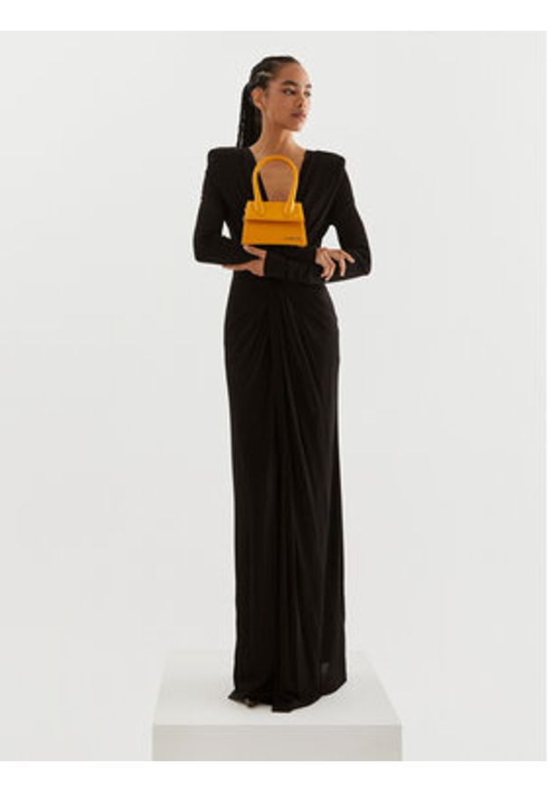JACQUEMUS Torebka Le Chiquito Moyen 213BA002-3163 Pomarańczowy. Kolor: pomarańczowy. Materiał: skórzane