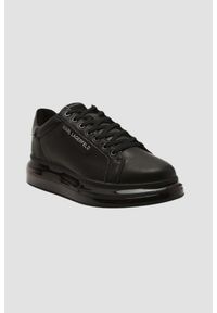 Karl Lagerfeld - KARL LAGERFELD Czarne sneakersy KAPRI KUSHION Lo Lace Lthr, Rozmiar 46. Kolor: czarny