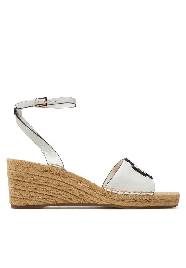 Tory Burch Espadryle 150744 Biały. Kolor: biały. Materiał: skóra