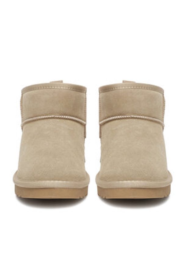 DeeZee Śniegowce E1 TECHNOLOGY DZ-81 Khaki. Kolor: brązowy. Materiał: materiał