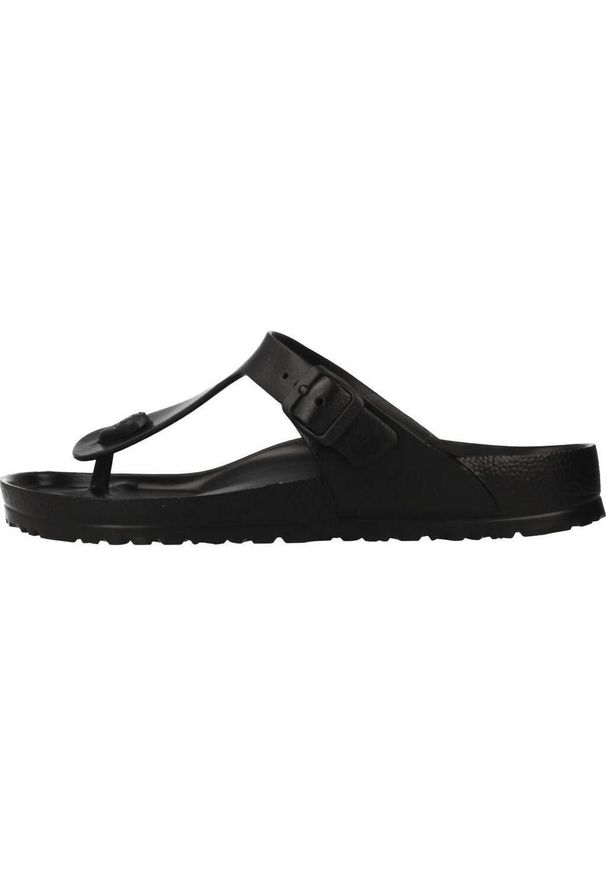 Japonki damskie Birkenstock Gizeh Eva. Zapięcie: bez zapięcia. Kolor: czarny. Materiał: materiał, syntetyk. Szerokość cholewki: normalna