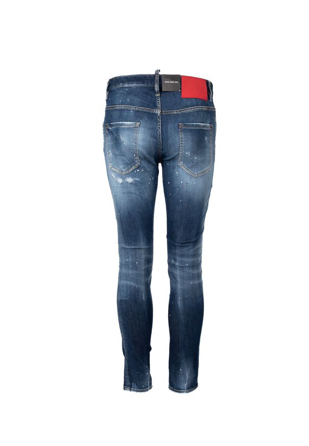 DSQUARED2 - Dsquared2 Jeansy "Super Twinky Jean" | S74LB1254S30789 | Mężczyzna | Niebieski. Kolor: niebieski. Długość: do kostek. Styl: elegancki