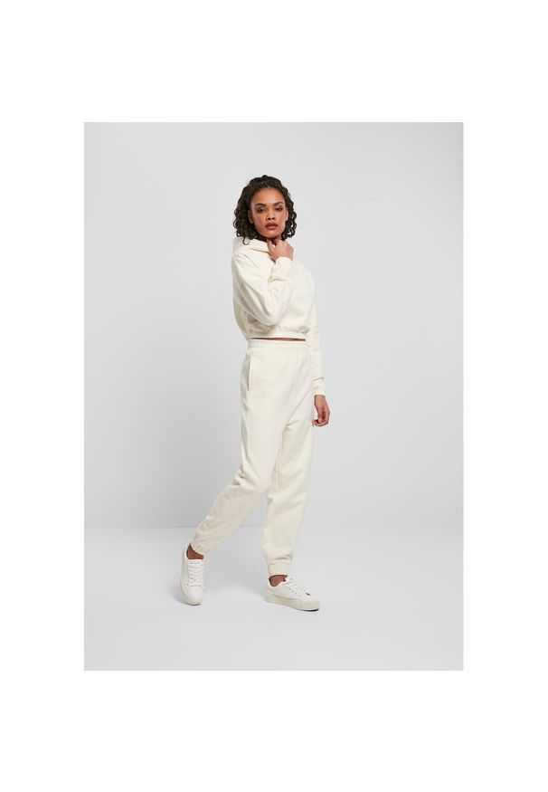 Bluza damska Urban Classics krótka oversized. Kolor: biały. Długość: krótkie