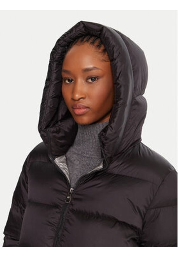 Hetrego - Hetregó Kurtka puchowa Arina 8P600 25WD02 Czarny Regular Fit. Kolor: czarny. Materiał: syntetyk