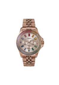 Timex Zegarek TW2W34200 Różowe złoto. Kolor: różowy, wielokolorowy, złoty #1