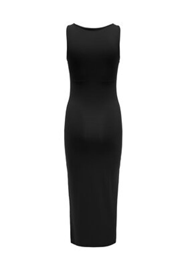 only - ONLY Sukienka codzienna 15315449 Czarny Slim Fit. Okazja: na co dzień. Kolor: czarny. Materiał: syntetyk. Typ sukienki: proste. Styl: casual