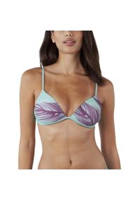 Damski stanik bikini Barts Tasman Fixed Triangle. Kolor: wielokolorowy, fioletowy, zielony