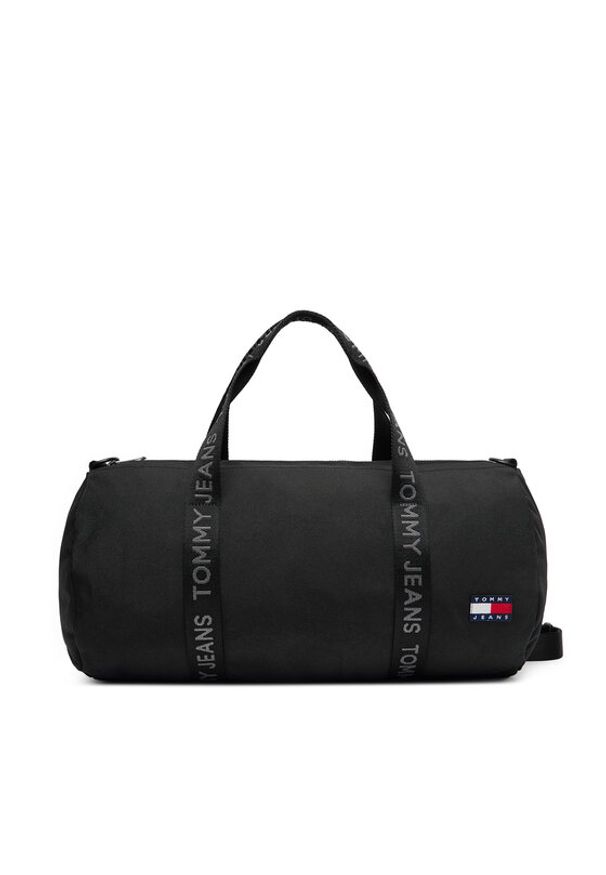 Tommy Jeans Torba Tjm Ess Daily Duffle AM0AM13704 Czarny. Kolor: czarny. Materiał: materiał