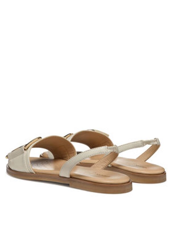 Geox Sandały D Naileen D35SDA 000TU C1122 Beżowy. Kolor: beżowy. Materiał: skóra