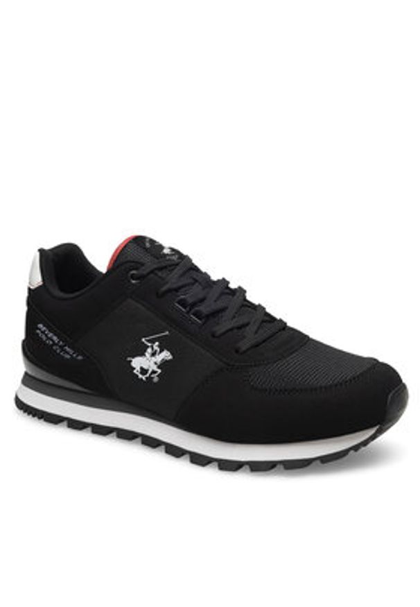 Beverly Hills Polo Club Sneakersy MP07-01450-04B Czarny. Kolor: czarny. Materiał: syntetyk