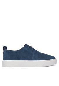 Calvin Klein Półbuty Hybrid Clean Derby Su HM0HM02324 Niebieski. Kolor: niebieski. Materiał: zamsz, skóra #1