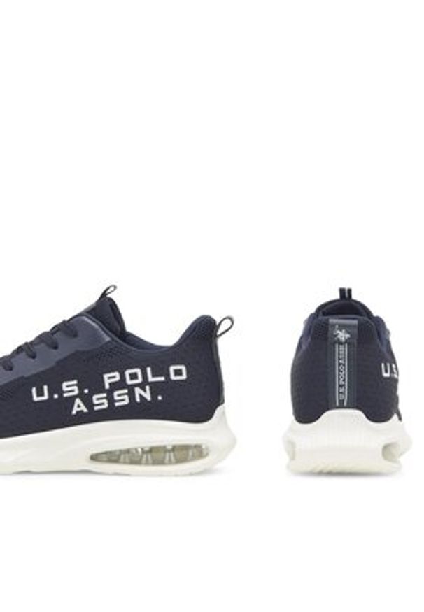 U.S. Polo Assn. Sneakersy ACTIVE001 Granatowy. Kolor: niebieski. Materiał: materiał