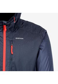 quechua - Kurtka turystyczna męska zimowa Quechua NH500 -10°C wodoodporna. Kolor: niebieski. Sezon: zima