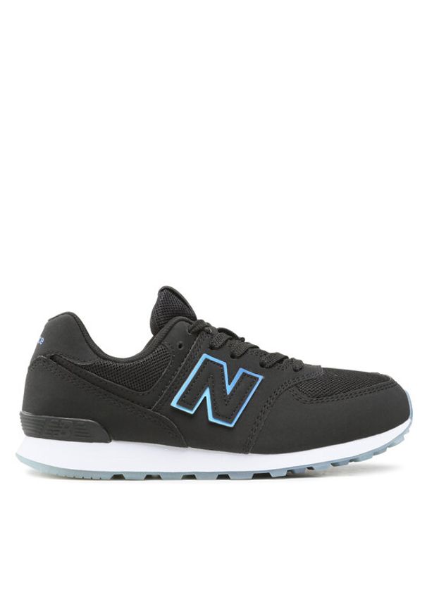 New Balance Sneakersy GC574IG1 Czarny. Kolor: czarny. Materiał: skóra. Model: New Balance 574