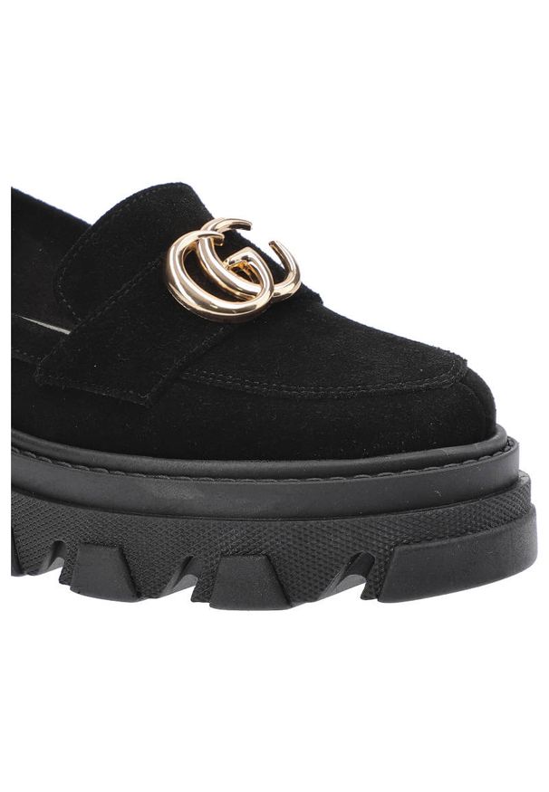 Dwunasty Shoes - Półbuty DWUNASTY SHOES 921 Czarny W.. Kolor: czarny