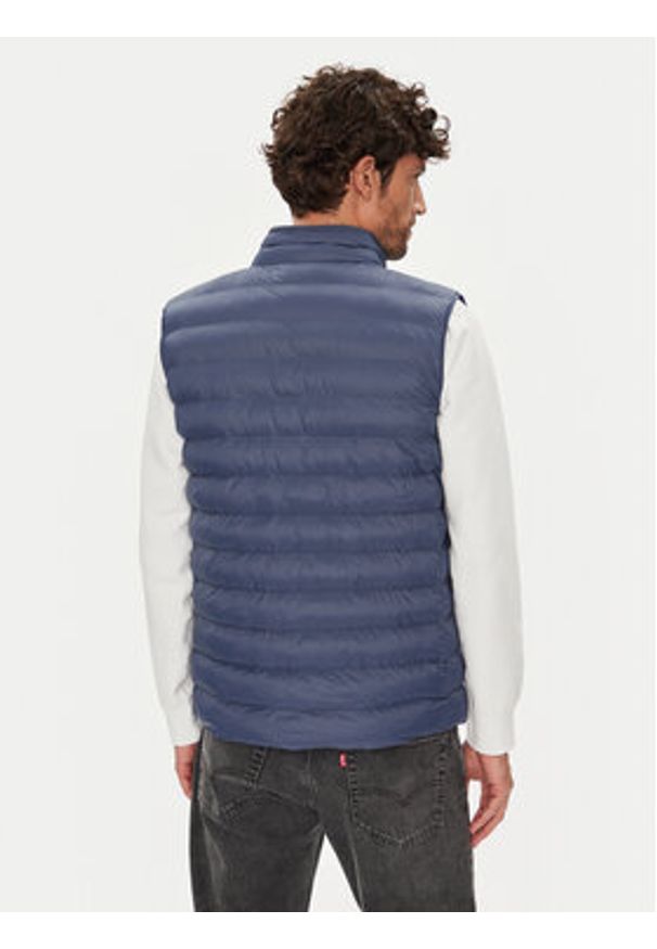 TOMMY HILFIGER - Tommy Hilfiger Kamizelka MW0MW37677 Niebieski Regular Fit. Kolor: niebieski. Materiał: syntetyk