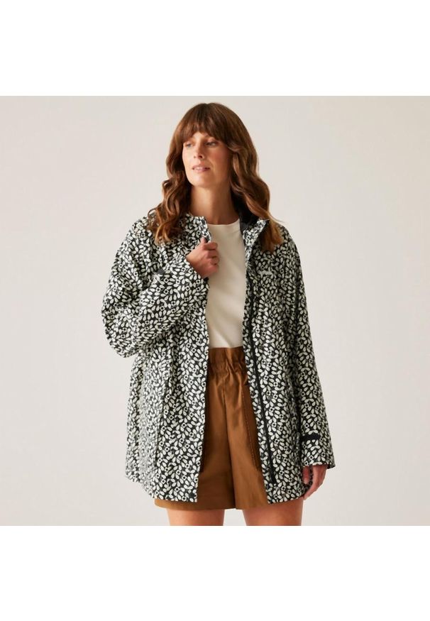 Regatta - Kurtka turystyczna przeciwdeszczowa damska Orla Kiely Swing wodoodporna. Kolor: wielokolorowy. Materiał: poliester, tkanina. Sport: turystyka piesza