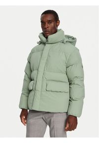 BOSS Kurtka zimowa C-Celvie 50524002 Zielony Regular Fit. Kolor: zielony. Materiał: syntetyk. Sezon: zima #1