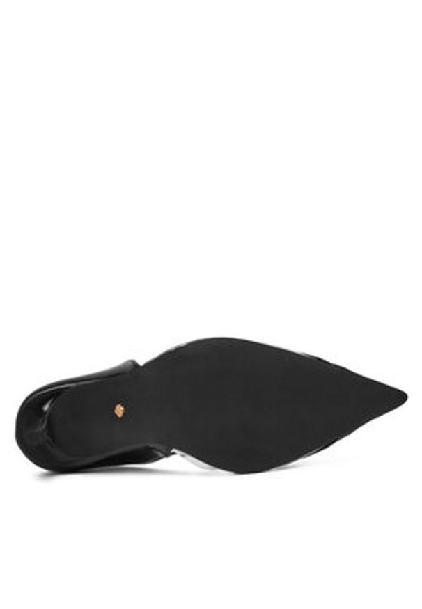 DeeZee Szpilki PX096 02 Czarny. Kolor: czarny. Materiał: skóra. Obcas: na szpilce