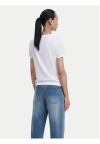 Desigual T-Shirt Charly 25WWTK08 Biały Regular Fit. Kolor: biały. Materiał: bawełna #3
