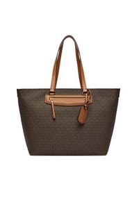 MICHAEL Michael Kors Torebka Jet Set 30S6GTVT4B Brązowy. Kolor: brązowy. Materiał: skórzane #7