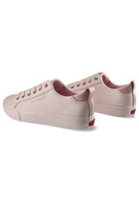 Różowe Trampki Cross Jeans Damskie Modne Półbuty. Okazja: na co dzień. Kolor: różowy. Materiał: guma, materiał, syntetyk. Sezon: wiosna, lato. Styl: klasyczny, casual, elegancki #6