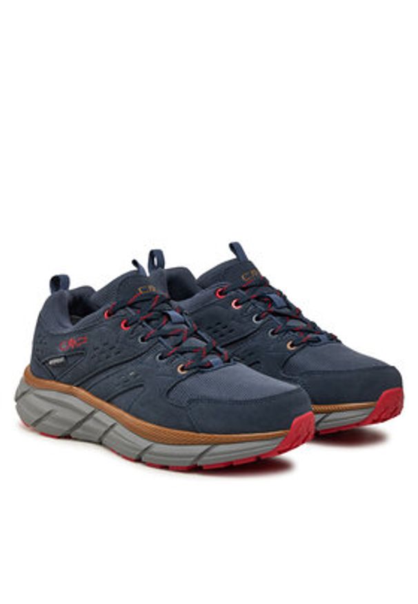 CMP Trekkingi Kamsel Low 3Q25987EO Granatowy. Kolor: niebieski. Materiał: skóra, zamsz. Sport: turystyka piesza