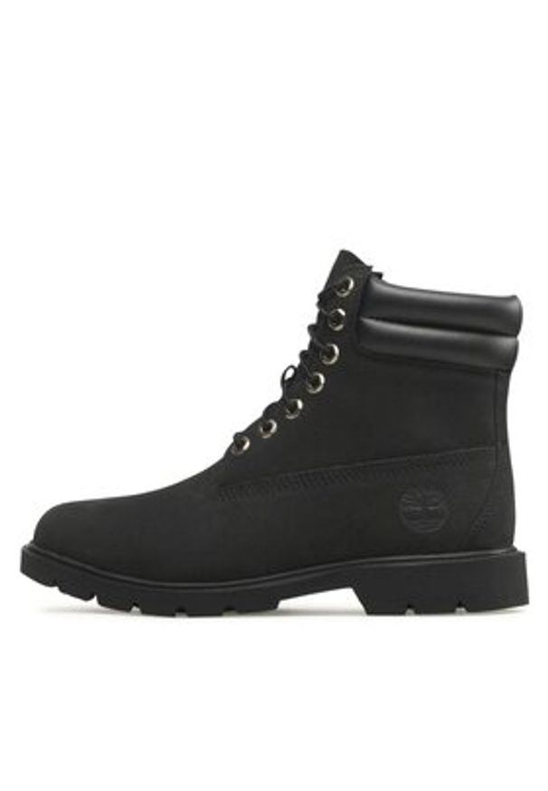 Timberland Trapery 6in Wr Basic TB0A27X6015 Czarny. Kolor: czarny. Materiał: nubuk, skóra
