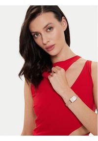 Daniel Wellington Zegarek Quadro Pressed DW00100510 Złoty. Kolor: złoty #4