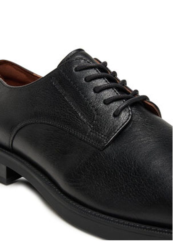 TOMMY HILFIGER - Tommy Hilfiger Półbuty Hilfiger Vogue FM0FM05768 Czarny. Kolor: czarny. Materiał: skóra