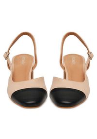 DeeZee Półbuty 11-710-1 Beżowy. Kolor: beżowy. Materiał: skóra #3