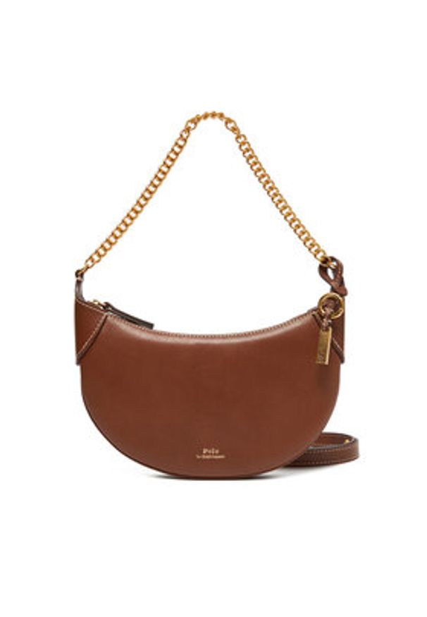 Polo Ralph Lauren Torebka 428977210002 Brązowy. Kolor: brązowy. Materiał: skórzane