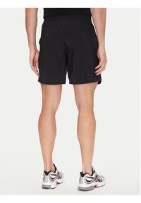 Reebok Szorty sportowe 112634 Czarny Regular Fit. Kolor: czarny. Materiał: syntetyk #7