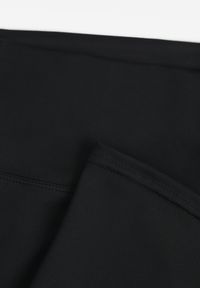 Born2be - Czarne Legginsy o Kroju Dzwonów z Wysokim Stanem i Modelującym Marszczeniem Pronone. Okazja: na co dzień. Stan: podwyższony. Kolor: czarny. Materiał: jeans. Długość: krótkie. Styl: elegancki, casual #3
