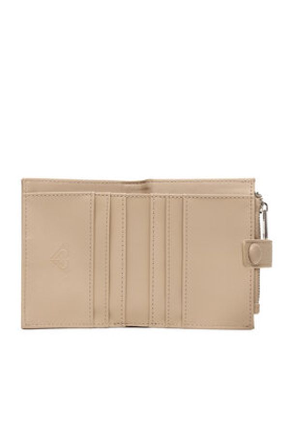 Roxy Portfel CEO-RX-W1-004-AW25 Beżowy. Kolor: beżowy. Materiał: syntetyk, materiał