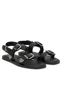 Pepe Jeans Sandały PLS90699 Czarny. Kolor: czarny. Materiał: skóra