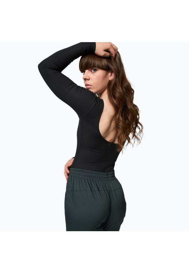 GIRLFRIEND COLLECTIVE - Body treningowe damskie Girlfriend Collective Ava Scoop Back. Kolor: czarny. Sport: fitness
