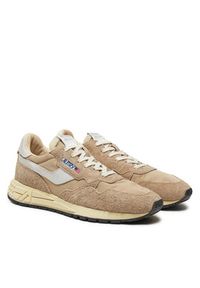 AUTRY Sneakersy WWLM NC08 Brązowy. Kolor: brązowy. Materiał: zamsz, skóra