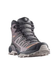 salomon - Buty trekkingowe damskie Salomon X Ultra Mid 360 Gtx Gore-tex. Wysokość cholewki: za kostkę. Zapięcie: sznurówki. Kolor: wielokolorowy. Materiał: materiał. Szerokość cholewki: normalna