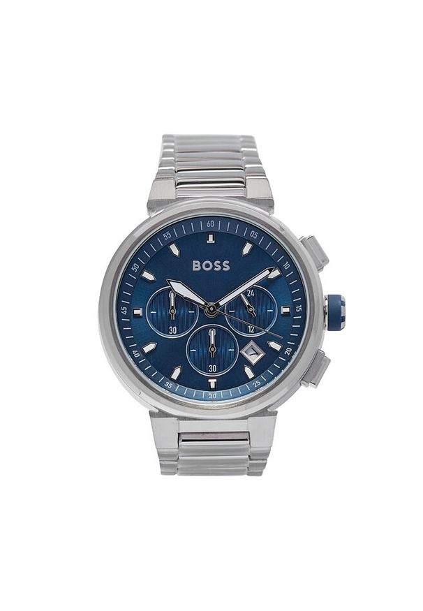 Zegarek BOSS. Kolor: srebrny