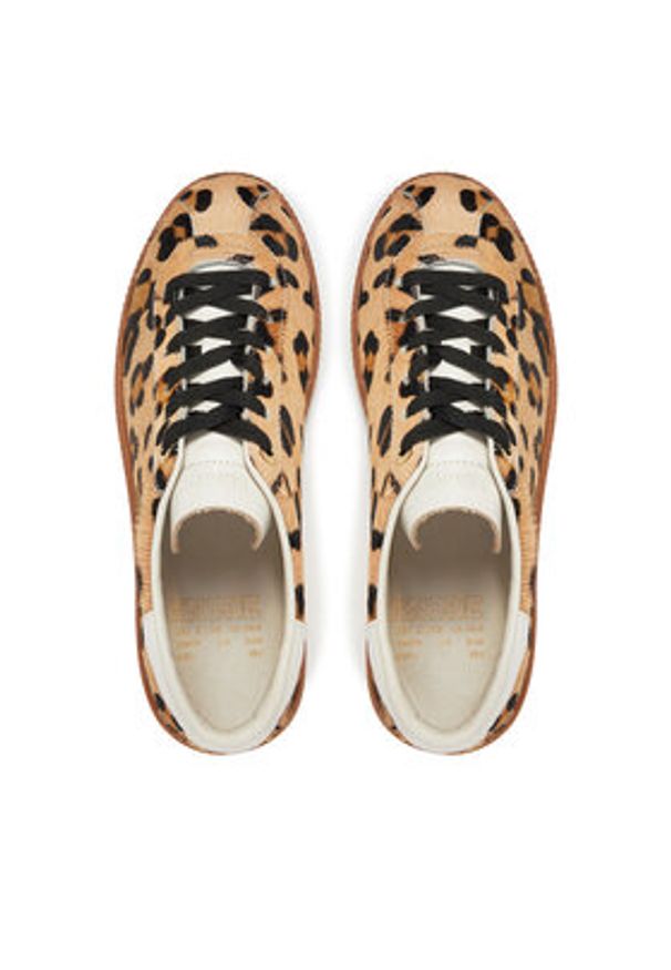 Bronx Sneakersy Bob-bie 66594-UP Brązowy. Kolor: brązowy. Materiał: skóra